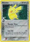 Pikachu - 115/114 - Secret Rare Shiny Black White Base - Pokemon Card -  MP/HP