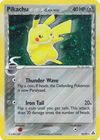 Pokemon Card Black & White Secret Rare Holo Pikachu 115/114 - Low