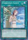 Forbidden Lance EGO1 EN029 Common 1st Edition