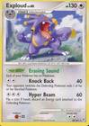 Exploud - Pokémon Normal Raro - 85/119 - Pokemon Card Game