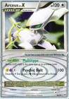 Pokemon ARCEUS Lv.x DP56 (Holo Rare) Diamond and Pearl - MP/Mod Play