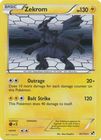 Zekrom - 35/73 - Holo Rare - Pokemon Singles » Sun & Moon: Shining Legends  - Pink Bunny Games LLC