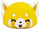 SquishMe Aggretsuko Excited Face Stress Ball Sanrio Sanrio