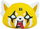 SquishMe Aggretsuko Angry Face w Tongue Stress Ball Sanrio Sanrio